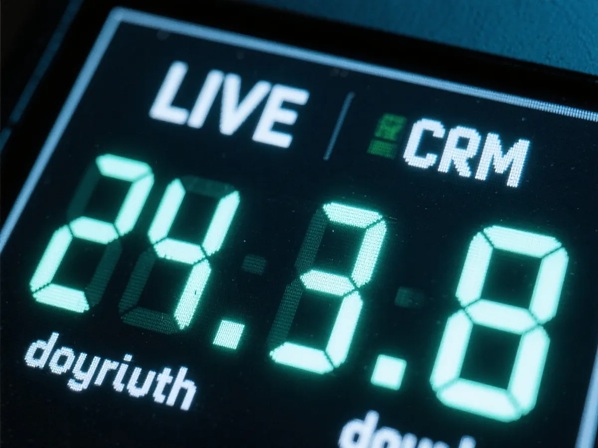 real-time live number display