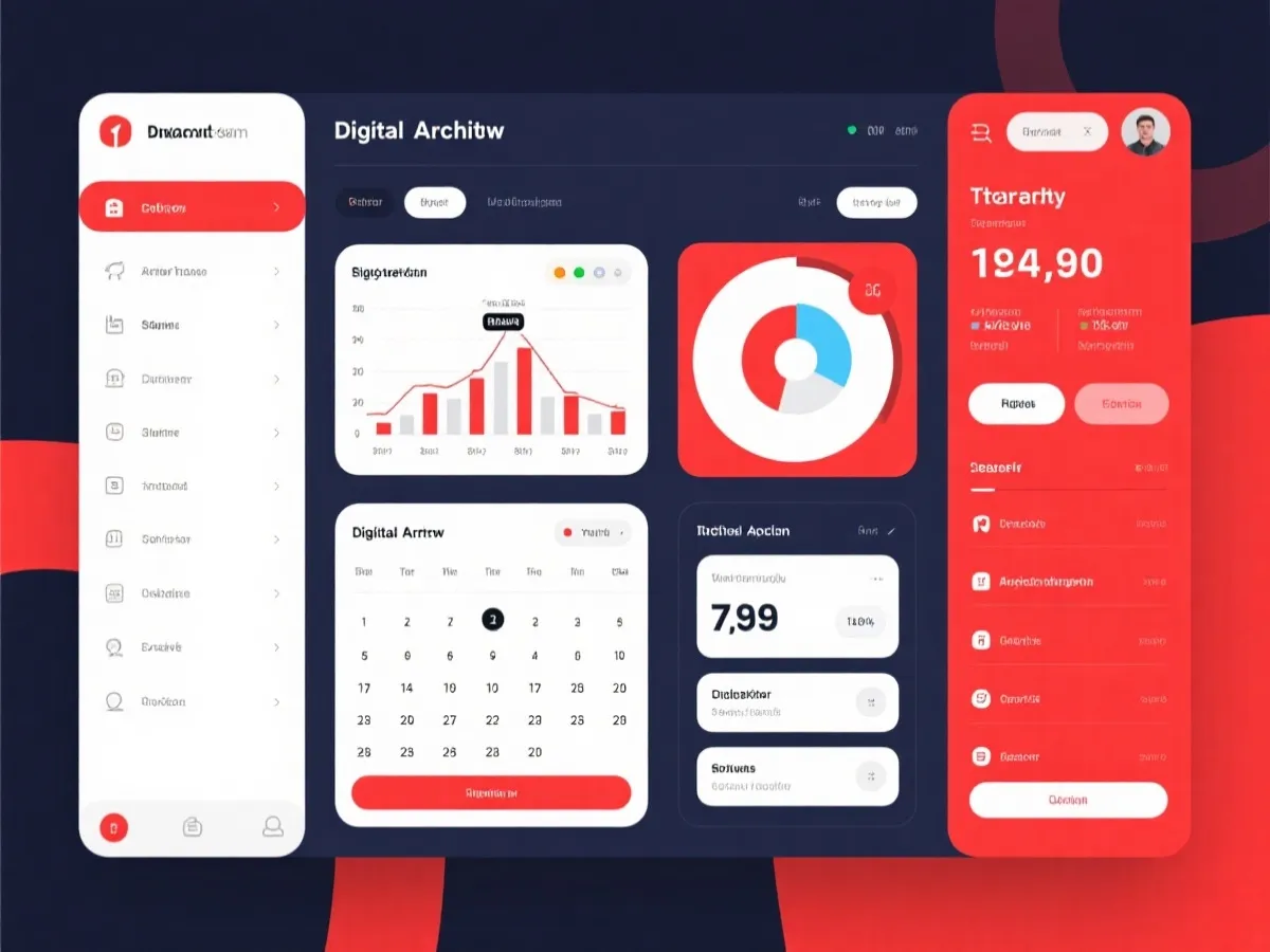 Historical result archive dashboard